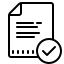 icons8 check file 64
